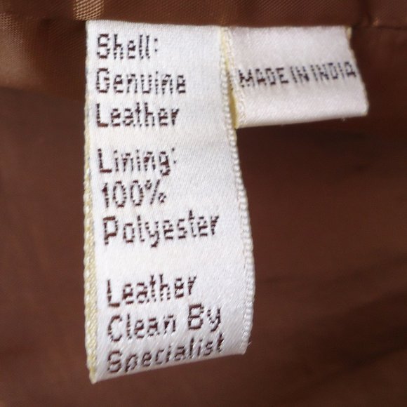 SIZE 44. SCULLY brown genuine leather blazer jacket. - Picture 15 of 16